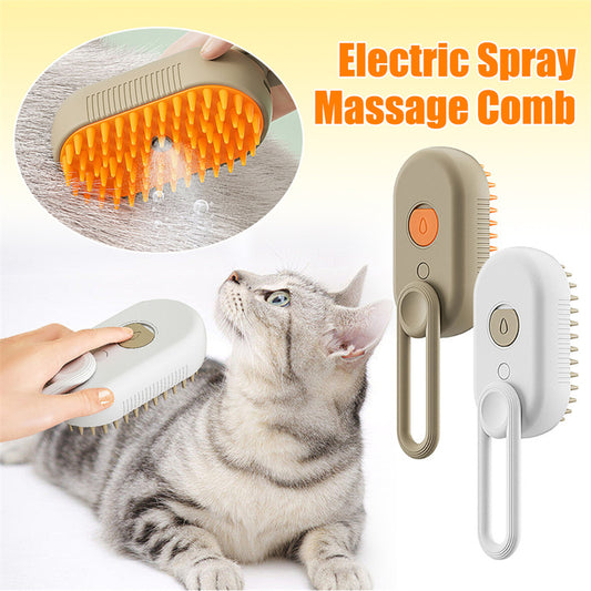 3in1 Steam Brush for Pets