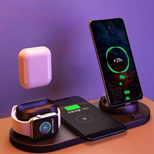 6in1 Wireless Fast Charger
